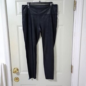 Sincerely Jules Bandier The Meadow Legging Black Skiny Athletic Wear Women's XL